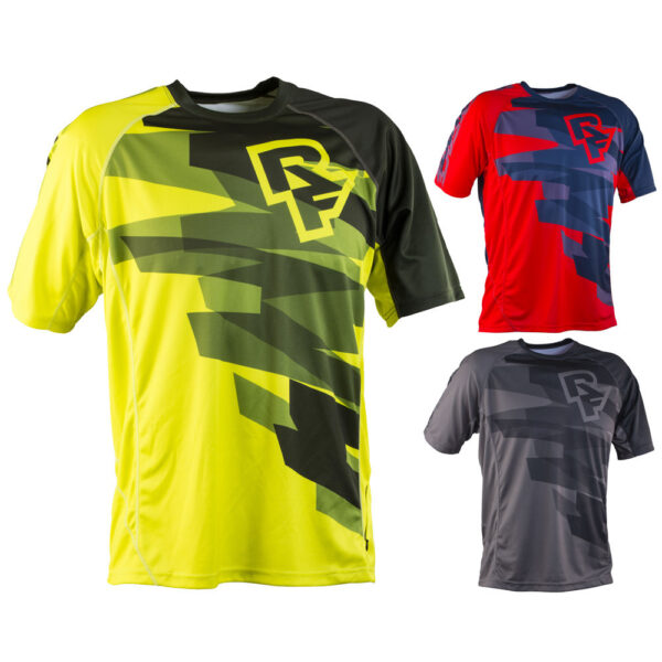 Downhill mountain bike riding suit short-sleeved tops men's summer T-shirts larger size